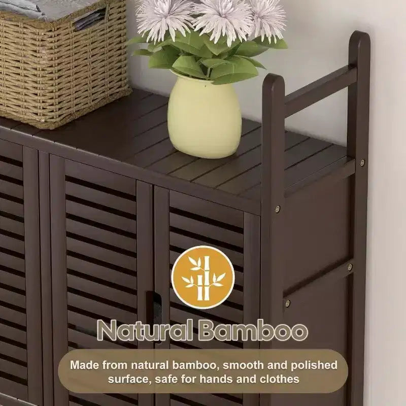 Meuble de rangement au-dessus des toilettes avec porte-papier toilette, étagère de salle de bain, organisateur, quatre portes, pieds imperméables, gain de place, étagère anti-renversement.