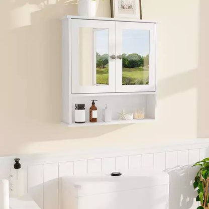 Meuble de rangement mural de salle de bain, organiseur 2 niveaux au-dessus des toilettes, armoire en bois étanche pour salle de bain, cuisine, salon