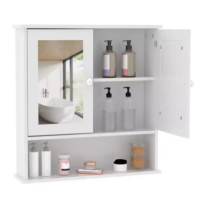 Meuble de rangement mural de salle de bain, organiseur 2 niveaux au-dessus des toilettes, armoire en bois étanche pour salle de bain, cuisine, salon
