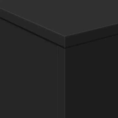 Table basse LED moderne bois d'ingénierie blanc 50x50x40 cm
